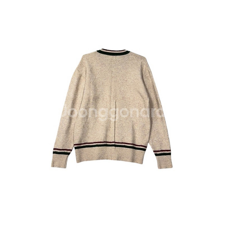 [스코필드] 빈티지 브이넥 베이지 니트 95--1