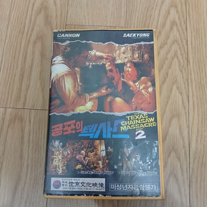공포영화 토브 후퍼 감독 공포의 텍사스 비디오