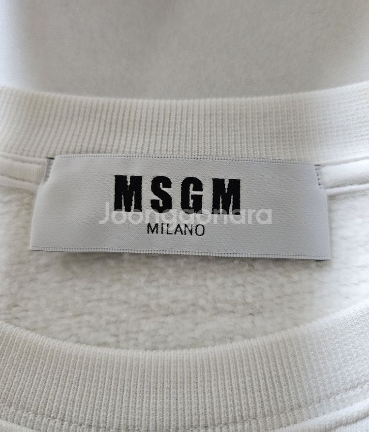 66)MSGM 백화점판 명품 긴팔 맨투맨--3
