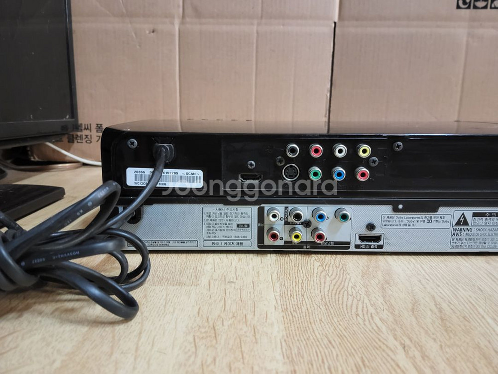 LG 삼성 CD VCD DVD 플레이어 2대 일괄판매--5