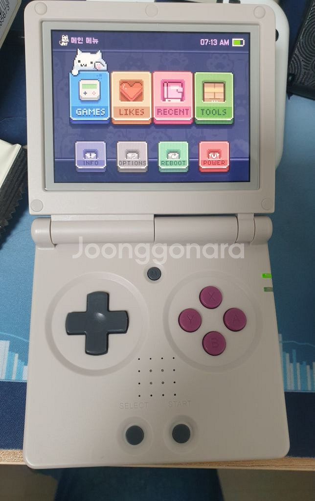RG35XXSP 휴대용 게임기 한방팩 적용--1
