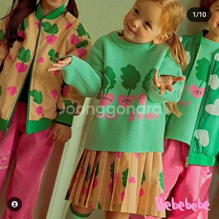 베베베베 순무 니트 L--0