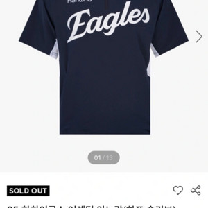 한화 어센틱 하프 아노락