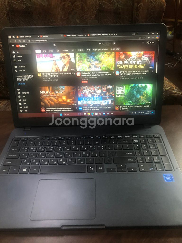 삼성노트북 거의 새거 램16기가 SSD632기가--6