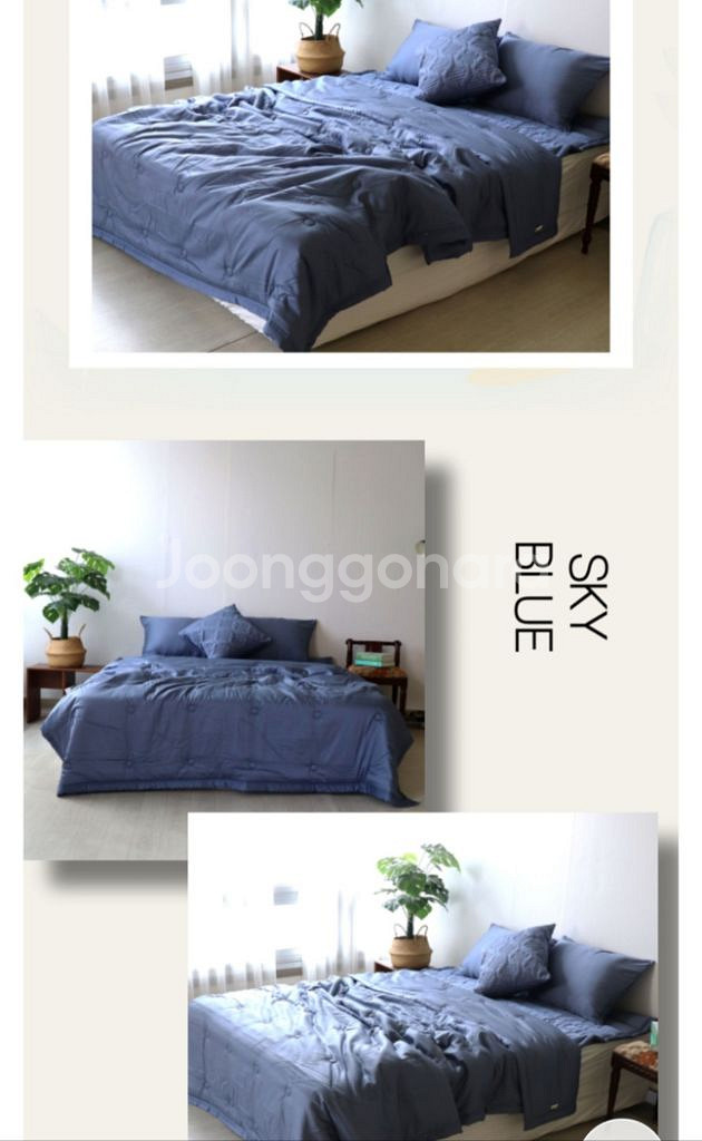 여름 간절기 텐셀모달 이불(새 상품)--2