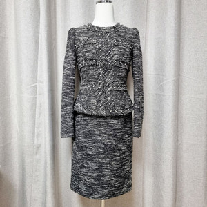 케네스레이디 트위드 원피스 (55사이즈)