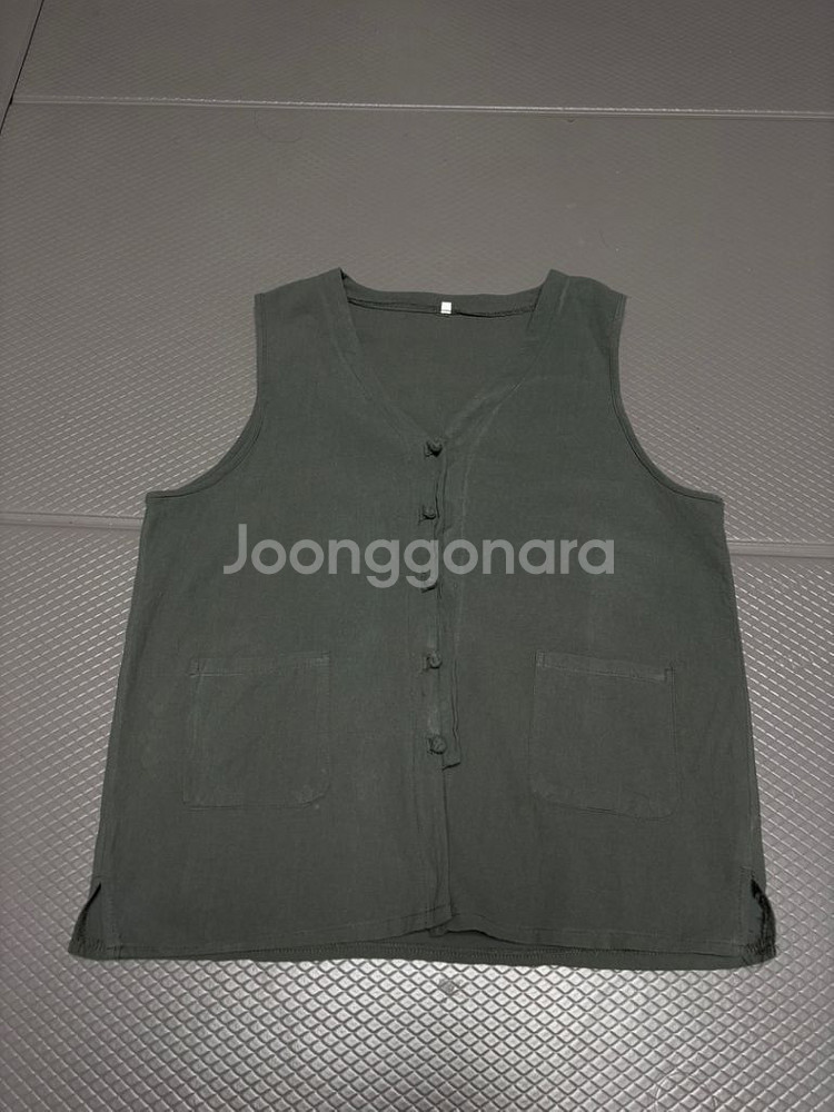 사극의상/평민조끼/그린/3XL 조끼 팝니다--3