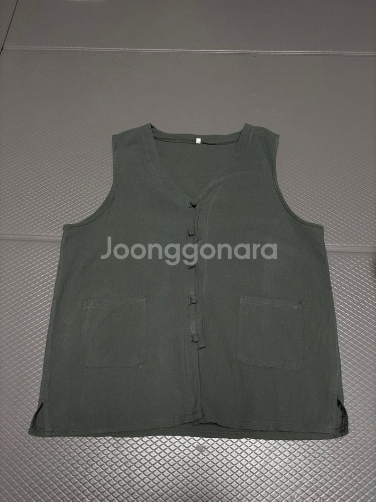 사극의상/평민조끼/그린/3XL 조끼 팝니다--2