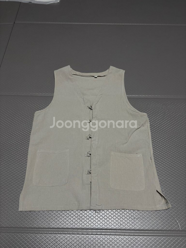 사극조끼/평민조끼/사극의상/그레이/2XL 조끼팝니다!--1