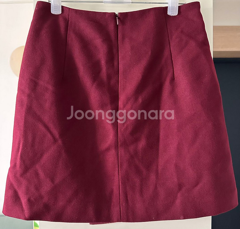 로엠 랩스커트 A라인 치마--2