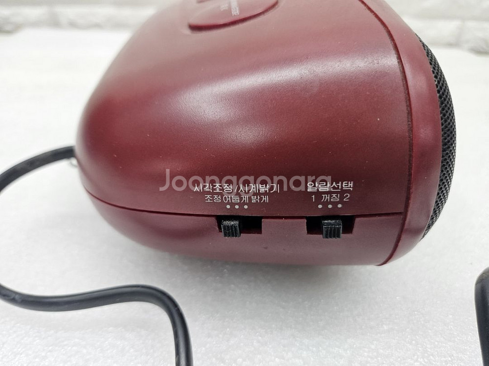 빈티지 금성 GOLDSTAR 시계 라디오 R-K10--4