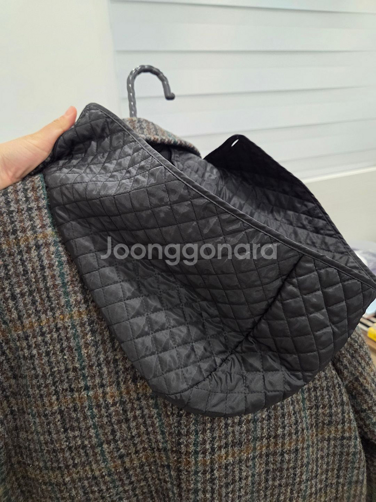 커스텀멜로우 체크코트 100 남성용--0