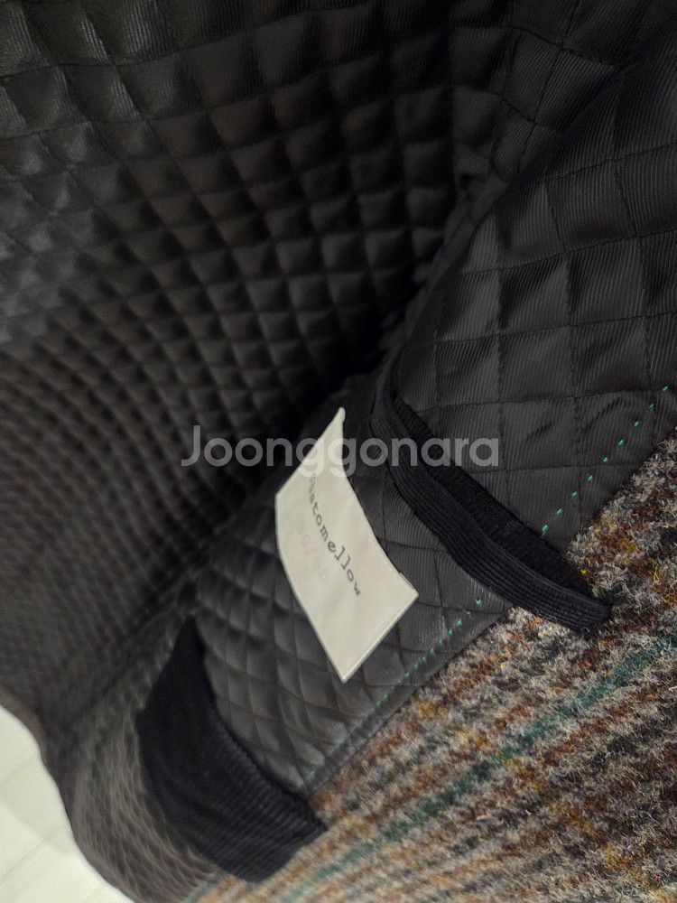 커스텀멜로우 체크코트 100 남성용--1