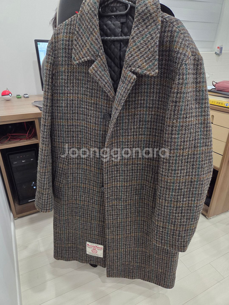 커스텀멜로우 체크코트 100 남성용--3