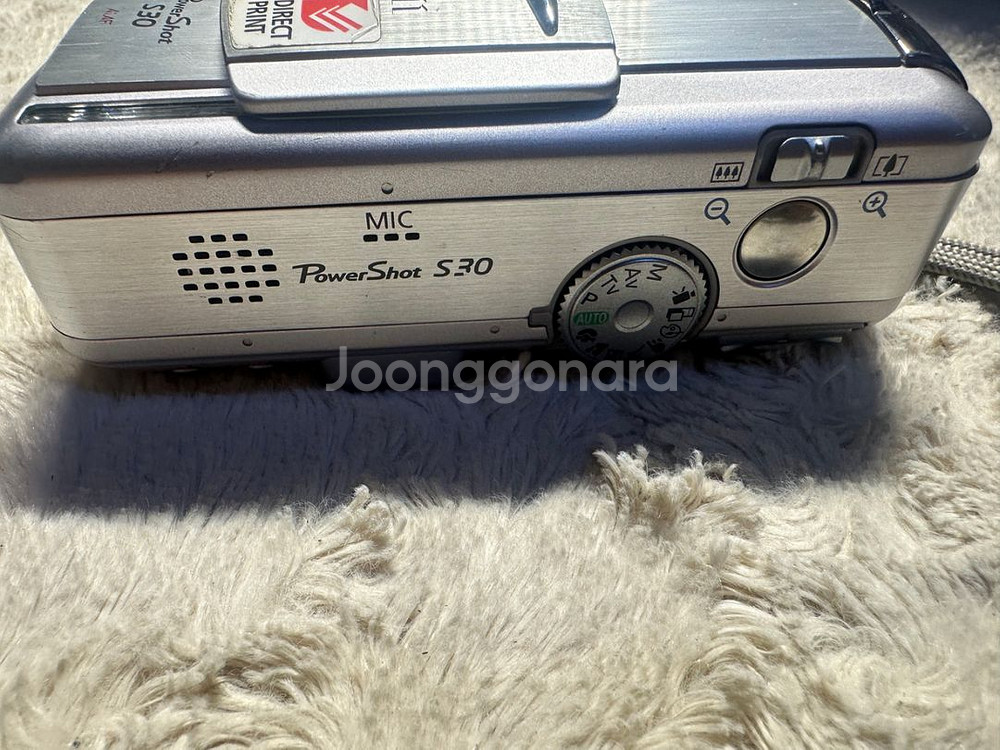 빈티지 캐논 파워샷 S30 카메라 판매합니다--3