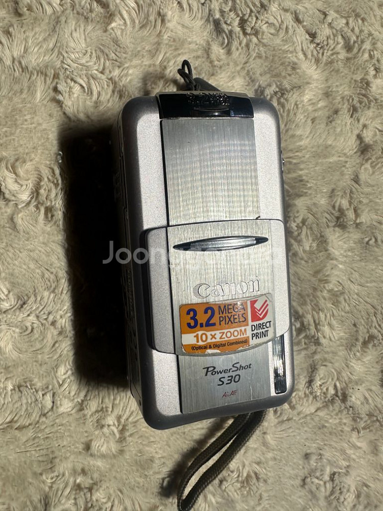 빈티지 캐논 파워샷 S30 카메라 판매합니다--0
