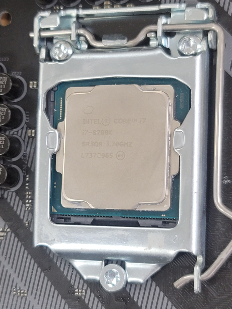 intel cpu i7 - 8700k