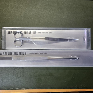 ADA 프로 수초 가위 핀셋 세트