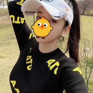 유타 골프 우먼 올림푸스 썬 슬라이드 바이저 캡