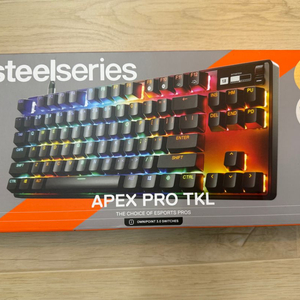 스틸시리즈 Apex Pro Gen3 TKL (미개봉)