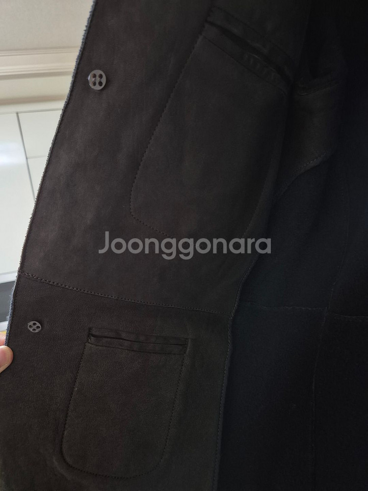 salvatore santoro 가죽 코트 (이탈리안)--2