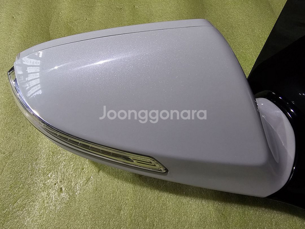 (더뉴)i40 10핀 사이드미러 조수석(테두리파손)--1