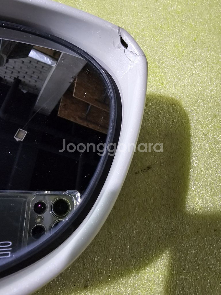 (더뉴)i40 10핀 사이드미러 조수석(테두리파손)--8