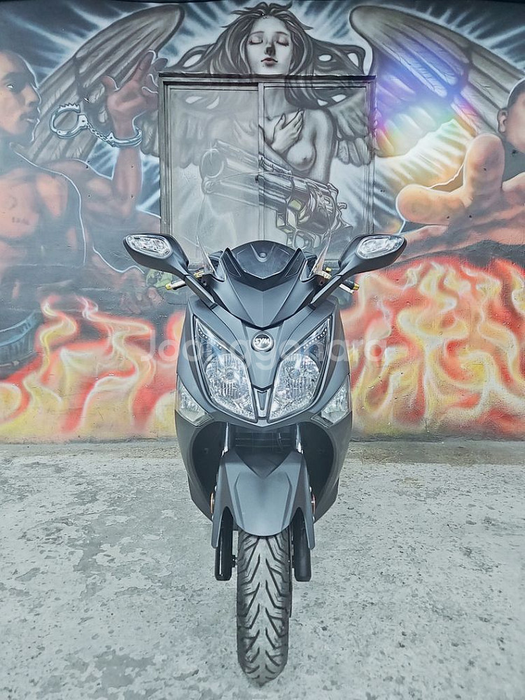 SYM VS125CC/21년식/25709KM/무광블랙/--1