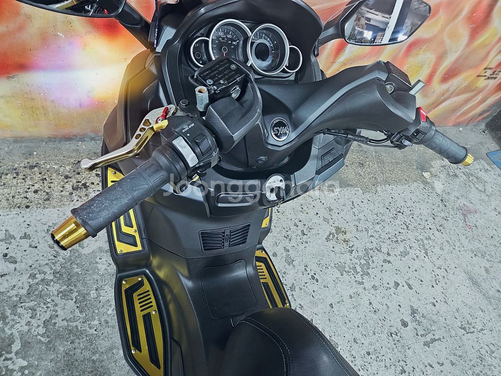 SYM VS125CC/21년식/25709KM/무광블랙/--7