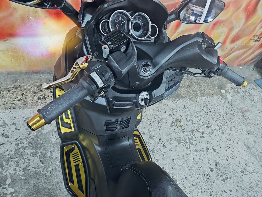 SYM VS125CC/21년식/25709KM/무광블랙/ 이미지