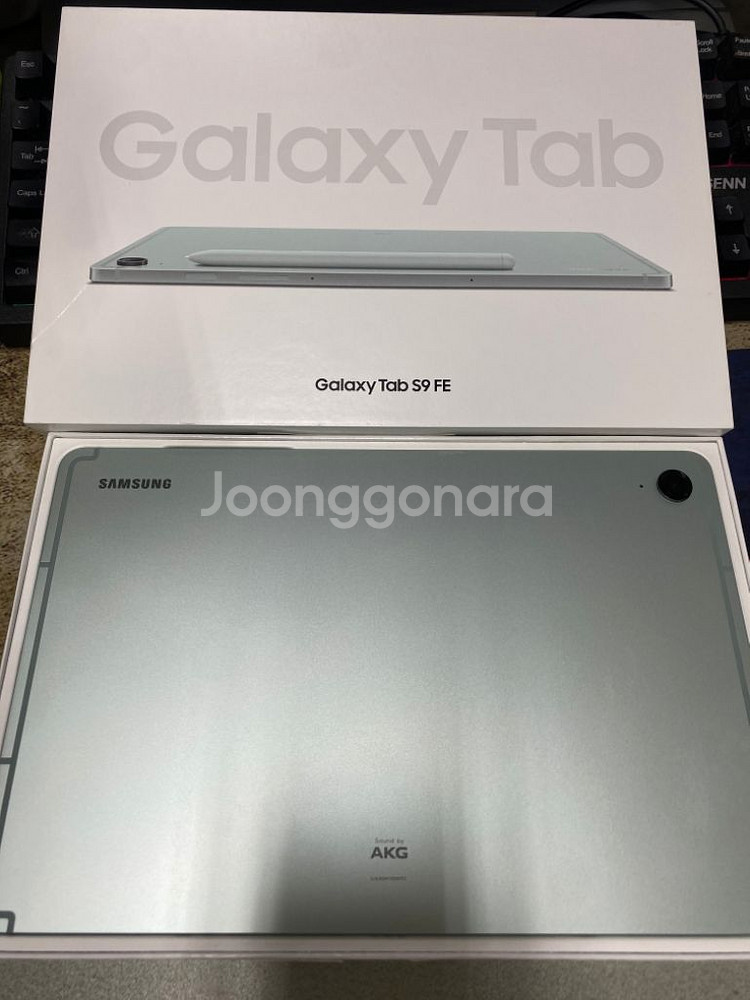 새제품급 갤럭시탭S9FE 민트 특SSS급 제조년25년형--0