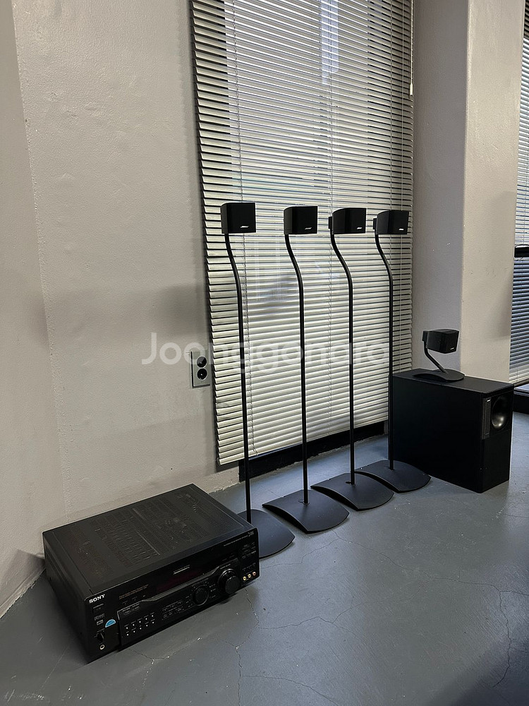 보스 홈시어터 스피커 시스템 + Sony AV 리시버--0