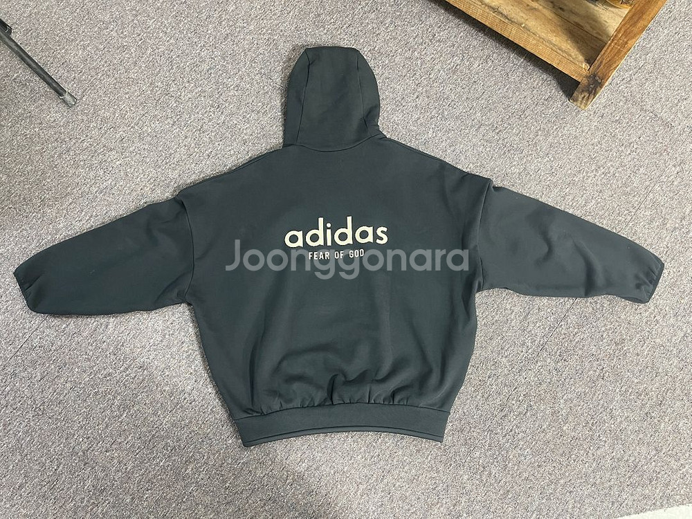 Fear of god 피어오브갓x아디다스 후드티--1