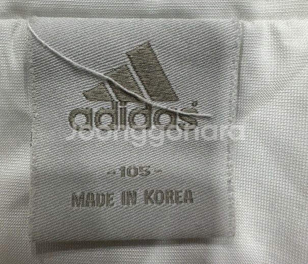 아디다스 화이트 바람막이 자켓 105/XL--3