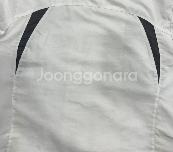 아디다스 화이트 바람막이 자켓 105/XL--2