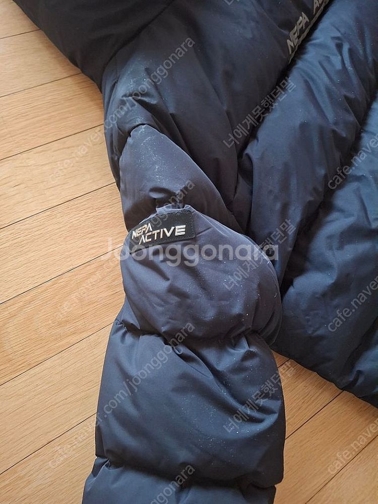 NEPA ACTIVE 롱패딩 네이비 110 팝니다--1