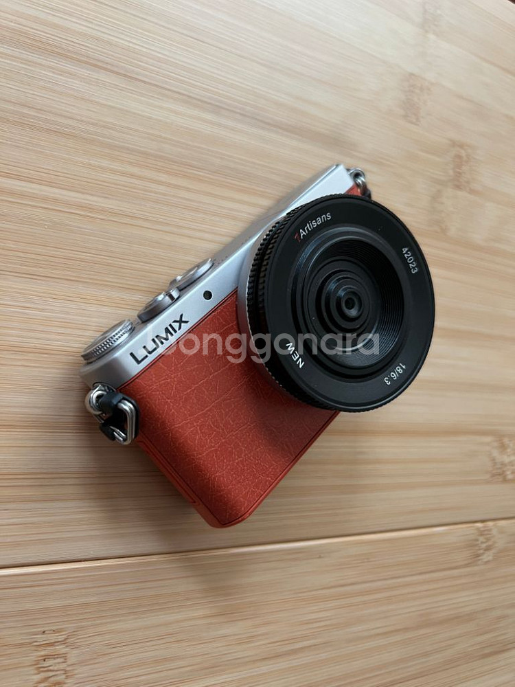 파나소닉 루믹스 gm1 정품 + 18mm 바디캡렌즈--3