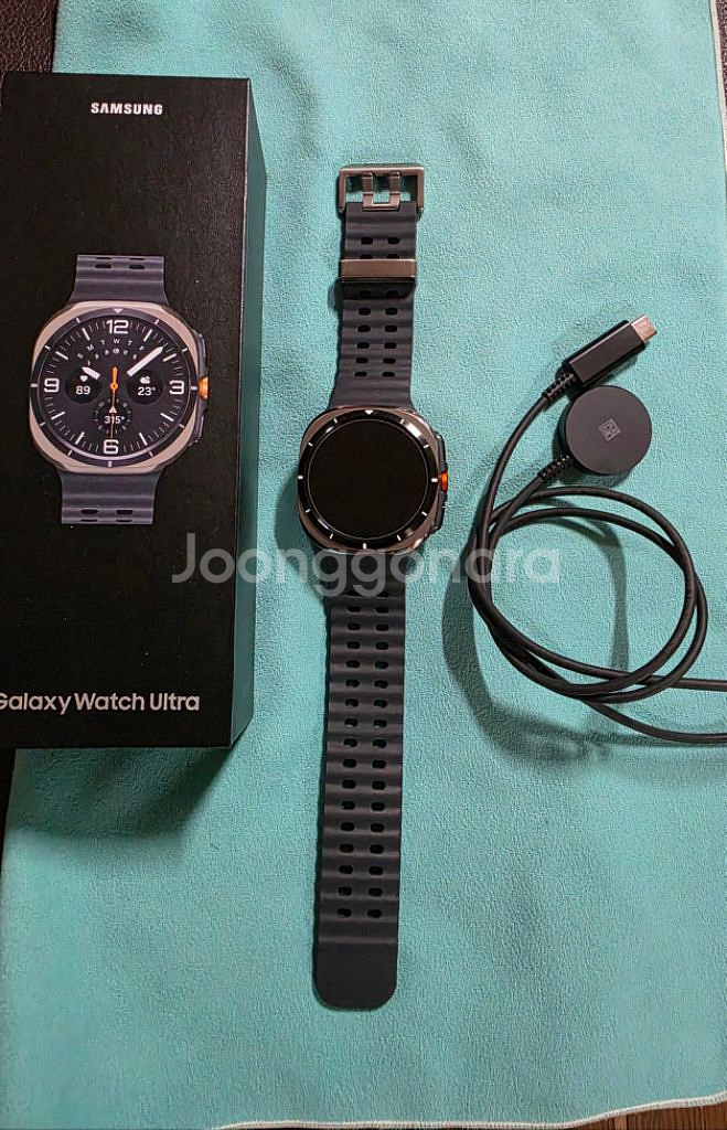 갤럭시워치 울트라 티타늄실버 자급제 풀박스 팝니다--0