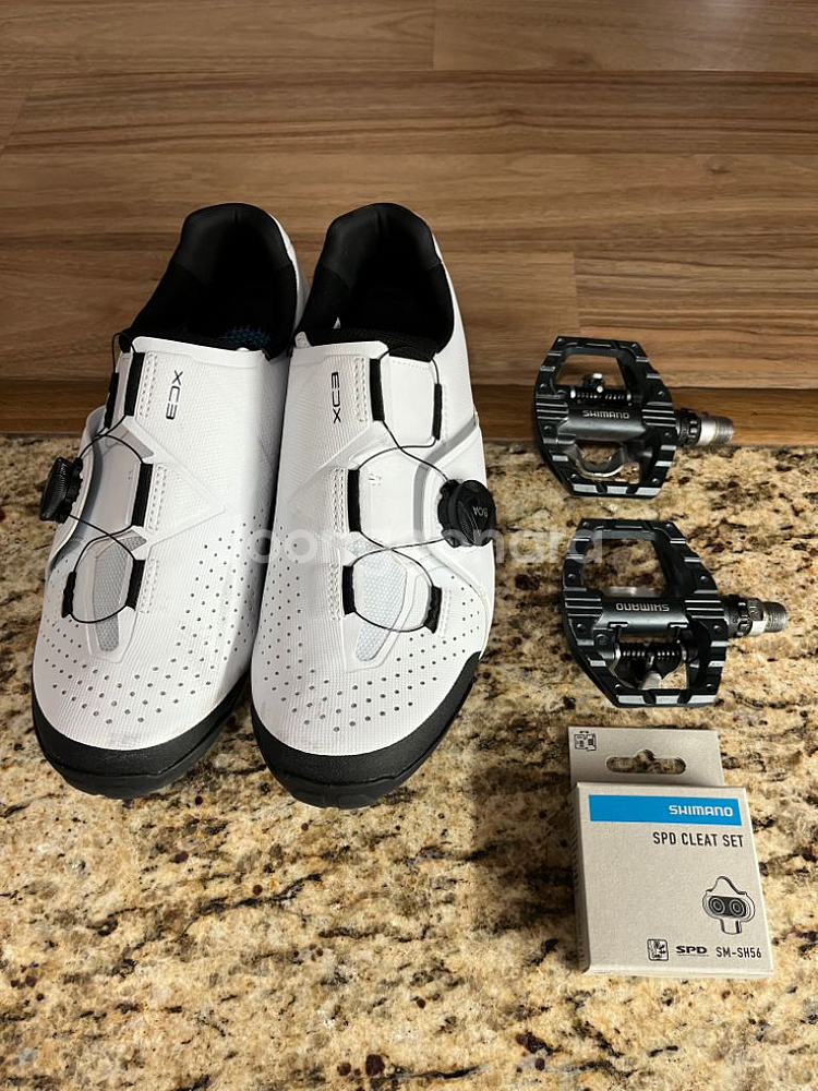 시마노 평패달겸용 mtb클릿 셋트--0
