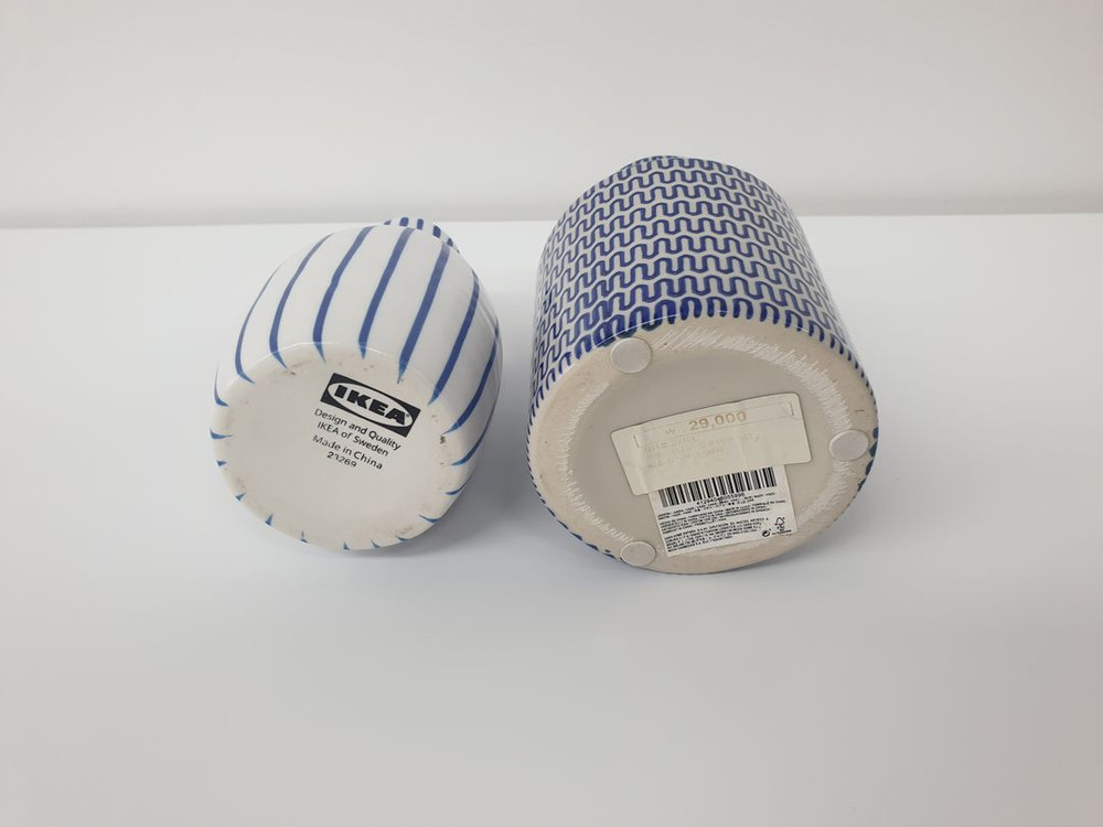 이케아 장식꽃병 2세트+ 일반 장식꽃병 2세트--3