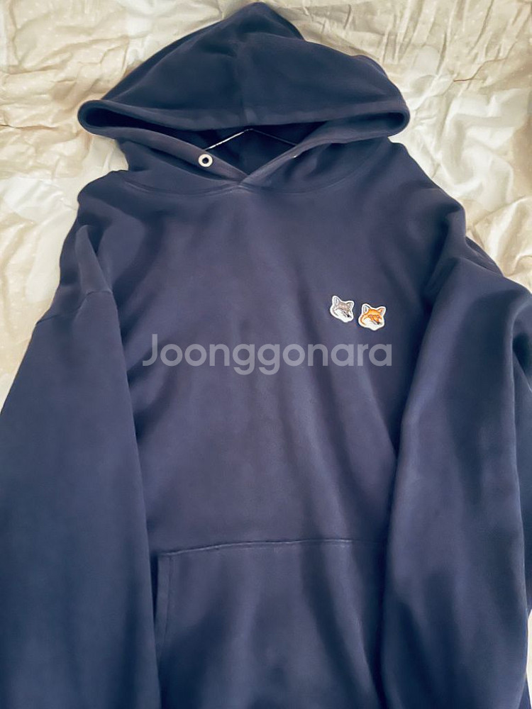 메종키츠네 폭스패치 후드 xxl--0