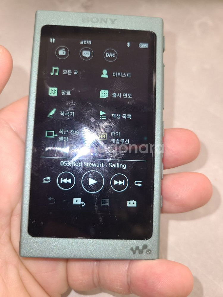 소니 mp3 nw-a45--7