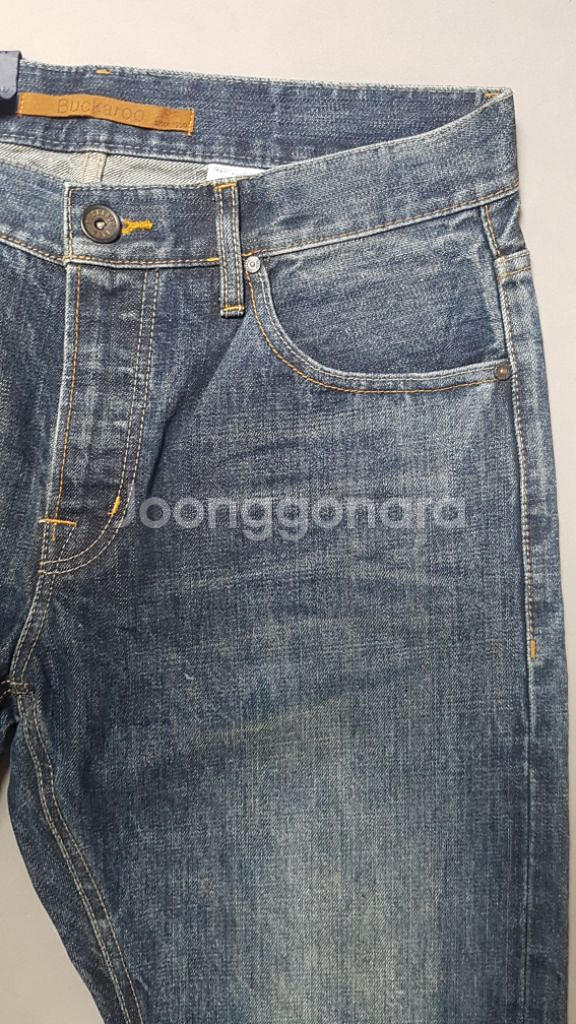 새제품 [32] 버커루 샐비지 슬림스트레이트핏 청바지--2