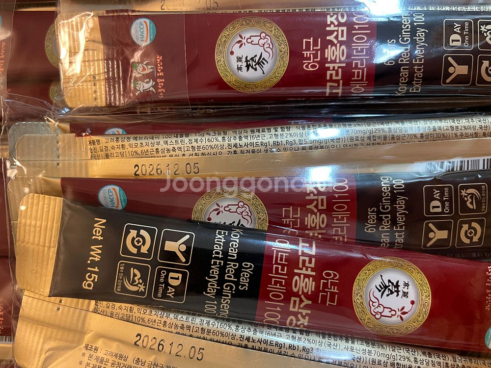 홍삼스틱, 고려홍삼정 에브리데이100(80포)--1