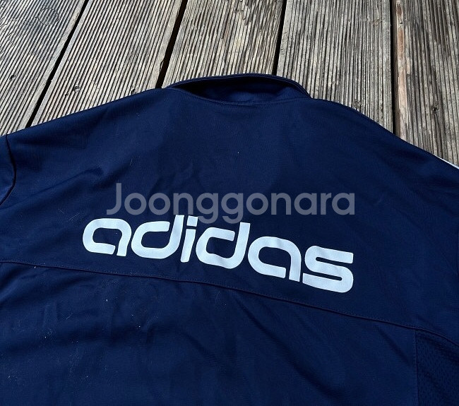 아디다스 네이비 트랙탑 져지집업 105/XL--3