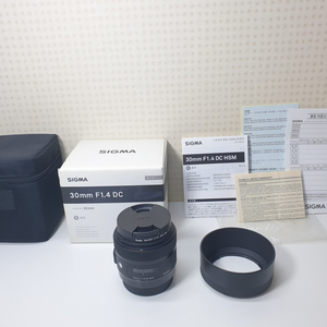 시그마A 30mm f1.4 (캐논EF-S용)