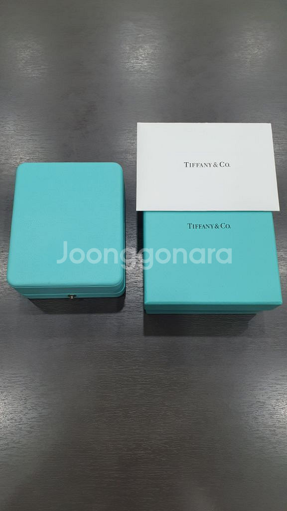 티파니 오픈하트 로즈골드 목걸이 11mm--2