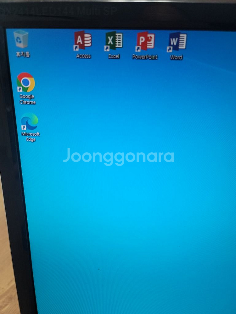 삼성 컴퓨터 듀얼모니터 풀세트 골드 G6405 cpu--2