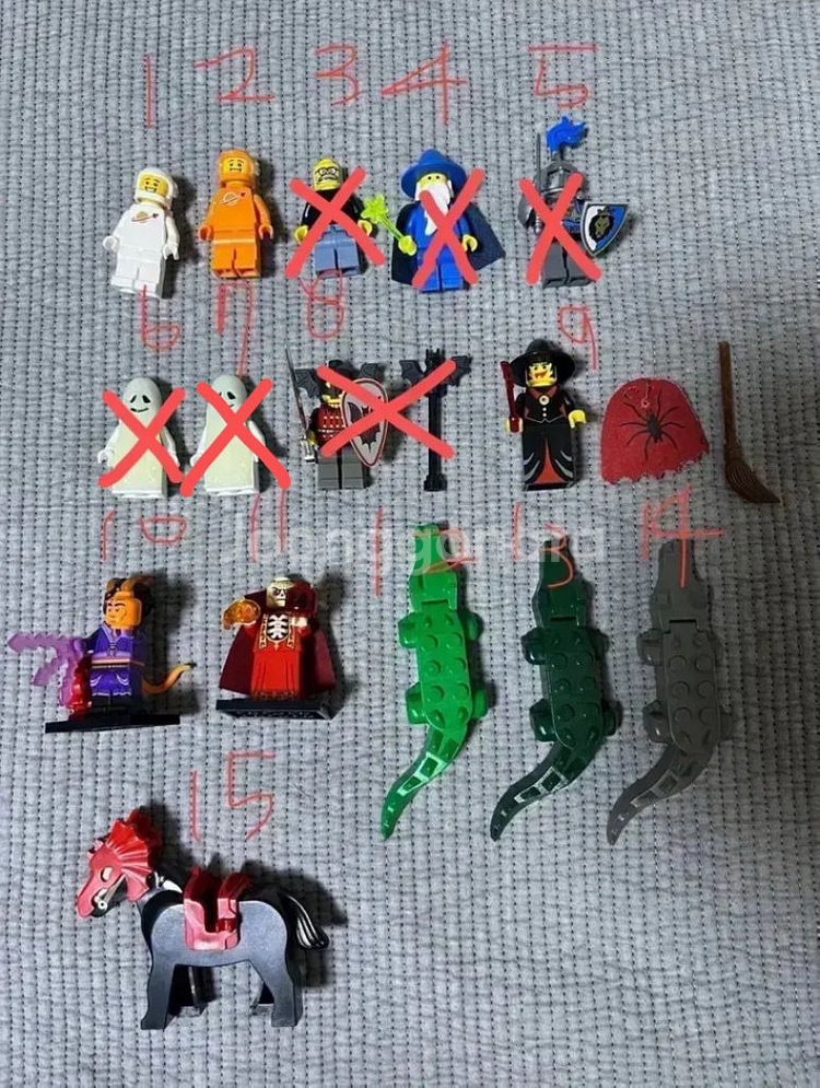 레고 미피,시즌미피,우주인,올드미피 팝니다--1