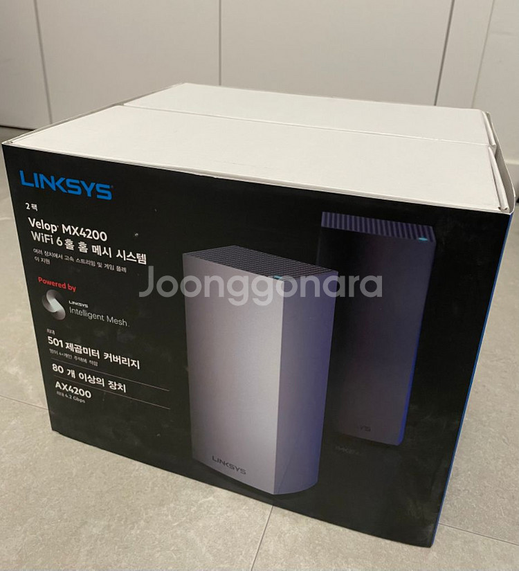 링크시스 Velop MX4200 wifi6 공유기--0
